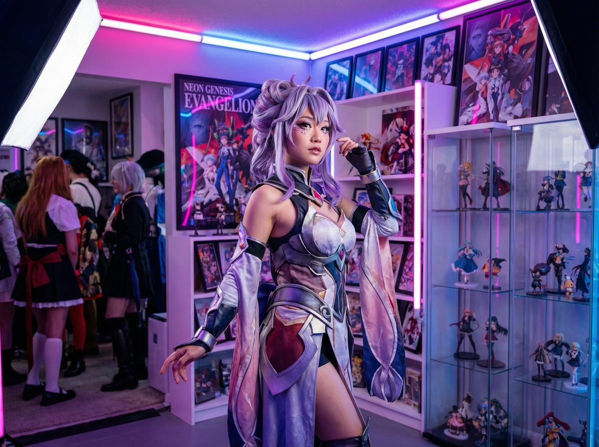 偷拍动漫cosplay视频演示